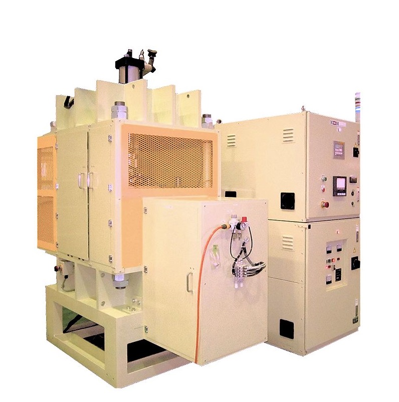加熱成型装置 ホットスタンプ 高温炉 大気炉 真空炉 溶解炉 熱処理炉 真空管式発振機 タングステンヒーター 真空炉 ビレットヒータ 金属加熱 高周波加熱 高周波溶解炉 ホットプレス ハイブリッド加熱 ホットスタンピング 高温炉 溶解炉 高周波溶解炉 通電焼結装置 真空管式発振機 マイクロPD 引下げ装置